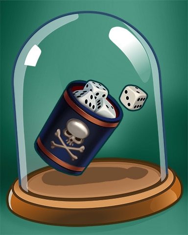 Pirate Cup Badge - Yahtzee! Wild