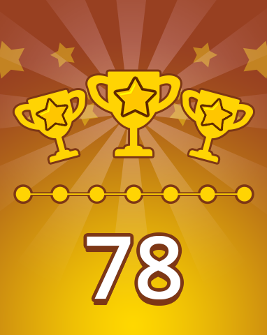 Weekly Special 78 Badge - Pogo Daily Sudoku