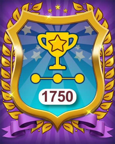Weekly Special Puzzle 1750 Badge - Pogo Daily Sudoku
