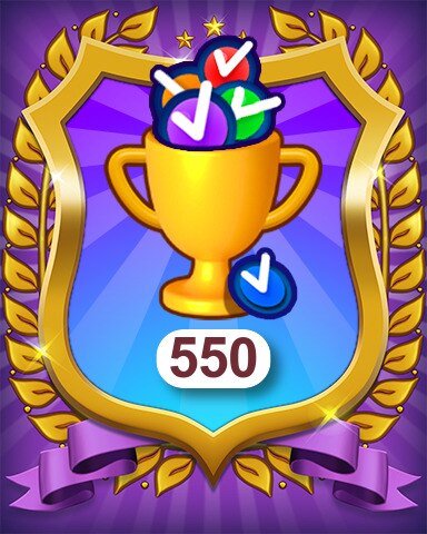 Pogo Daily Sudoku Win Streak 550 Badge