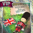 Free Gift: Postcards from Britain Mix-n-Match Badge