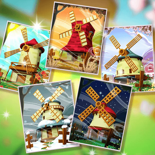 Windy Windmill Badge Collection