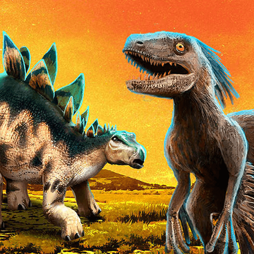 Dinosaurs Badge Collection