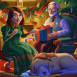 Free Gift: Solitaire Home Story Animated Badge