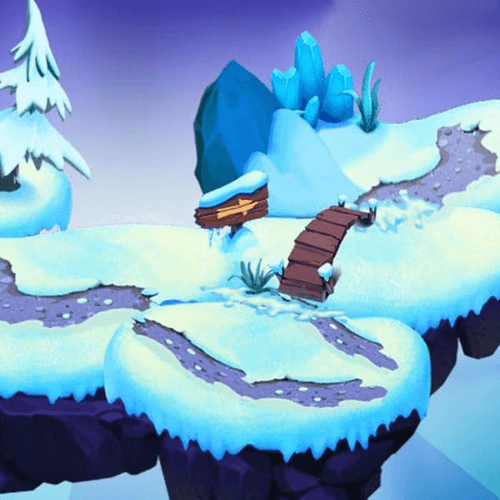 Bejeweled Stars Blizzard Paths Island