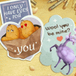 Vintage Valentines Badge Collection - Week Three