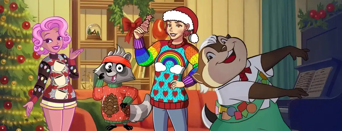 Ugly Sweaters Badge Collection Pack 4