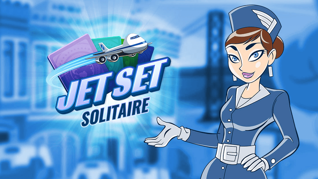 Pogo Jet Set Solitaire