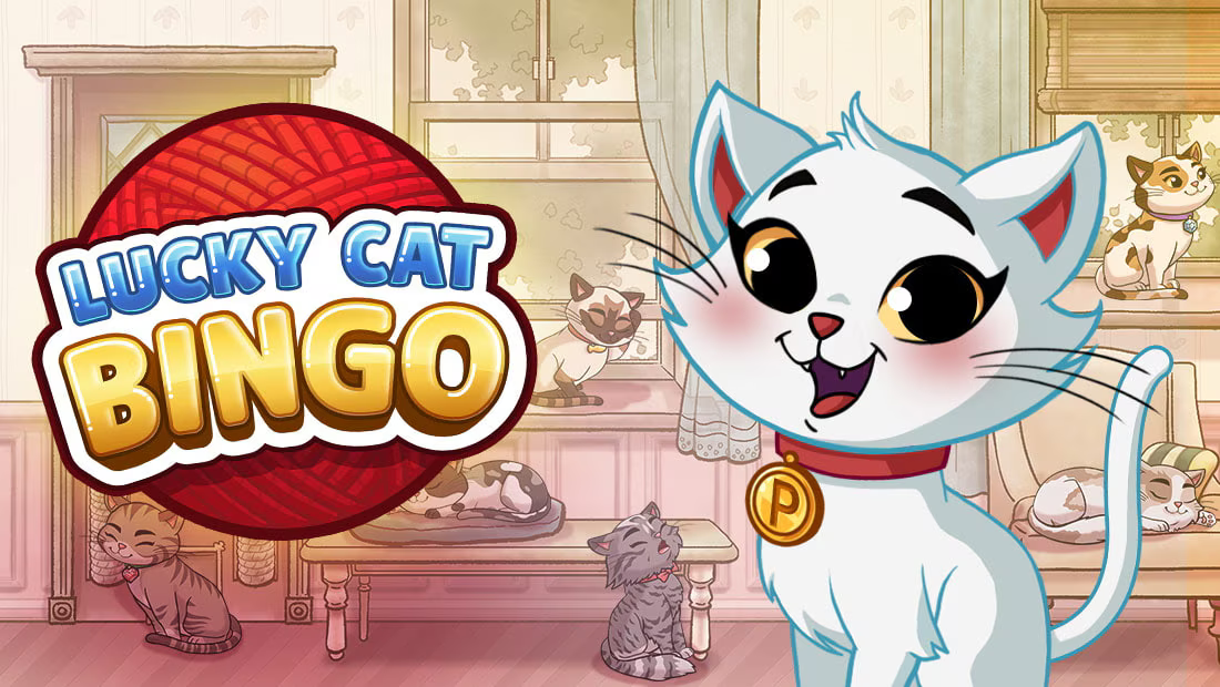 Lucky Cat Bingo Pogo Game