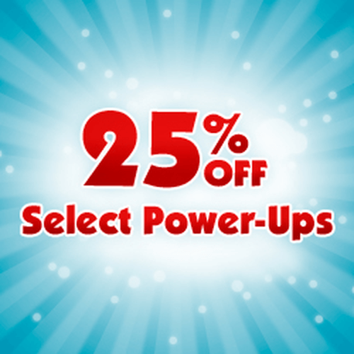 Pogo 25% Off Power-Ups